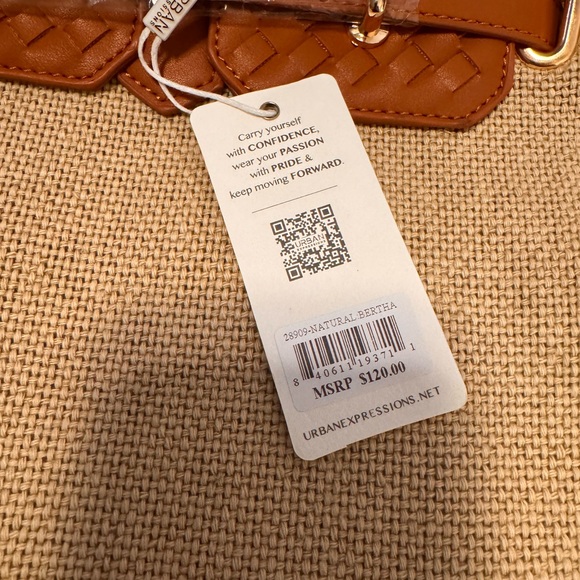 Tuckernuck Tan and Brown Tote Bag - Picture 4 of 14